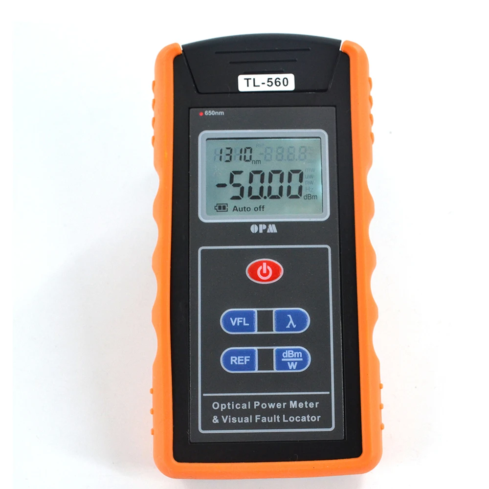 FTTH fiber OPM Optical Power Meter TL 560 with 20mw Visual Fault