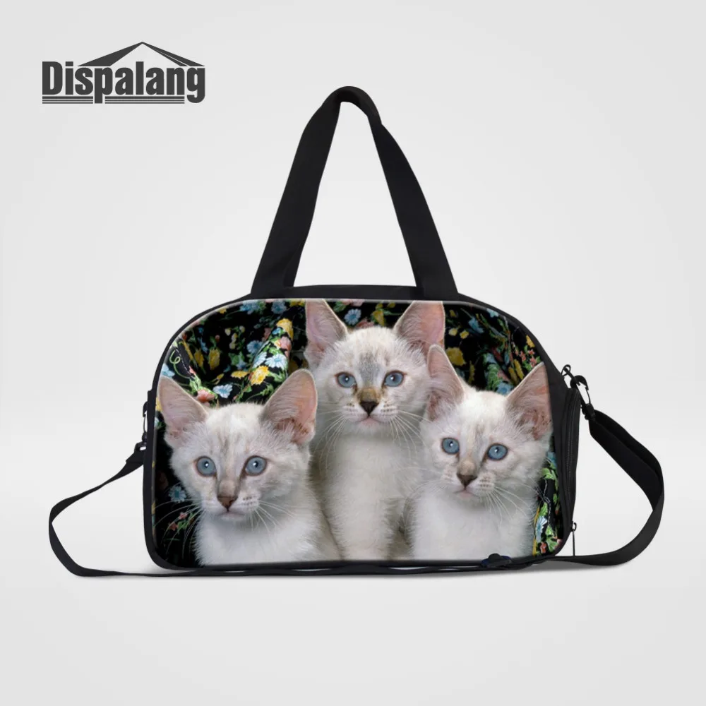 Buy Dispalang Women Travel Bags Cat Print Carry on