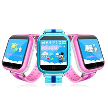 10 шт. gps smart watch Q750 Q100 детские часы с поддержкой Wi-Fi 1,54 дюймов сенсорный экран SOS устройство для определения местоположения устройства трекер для детей