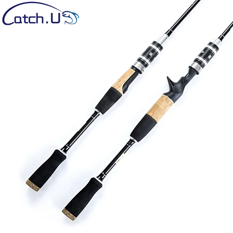Catch. U 1,8 m/MH 4-25 г/18-45 г 2 наконечника Удочка из углеродного волокна, удочка для спиннинга