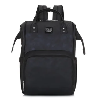 

Mummy Backpack Mum Bag Baby Stroller Bags To The Hospital Black Waterproof Maternity Goods Pocket Nurse Organizer