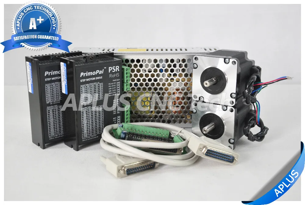 

2-Axis NEMA 24 Stepper Motor 255oz-in & Driver PSR5042 & 36V Power Supply Kit