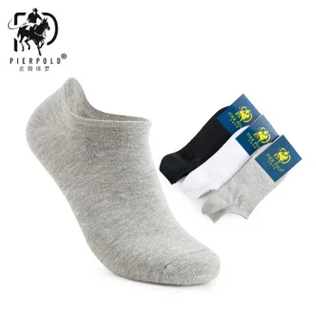 

5paris/lot men's socks Pure Cotton Runner Socks Socken Embroidered Men's Pier POLO Casual Business Socks Medias de los