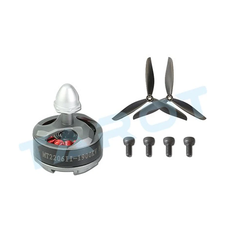 Бесщеточный двигатель Квадрокоптер Tarot MT2206 1900kv + 7 дюймов prop QAV250/330 mini fpv rc diy Дрон
