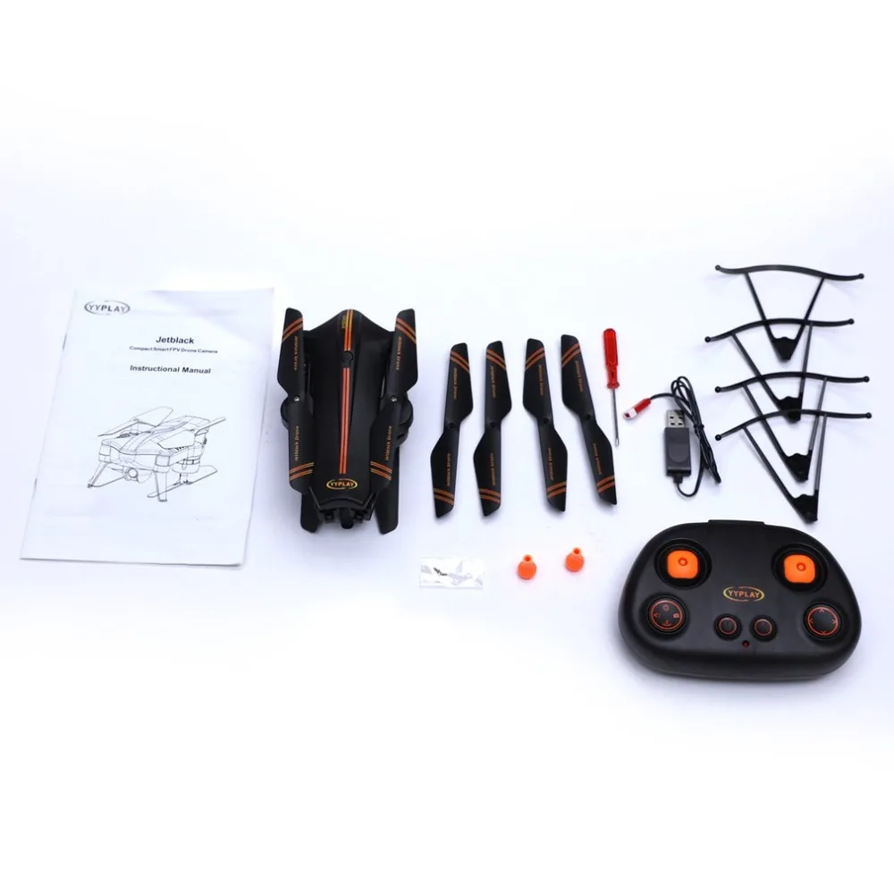 

6060w 2.4G HD Wide-angle 720P Wifi Real-time Transmission Remote Control Foldable Headless Mode RC Quadcopter