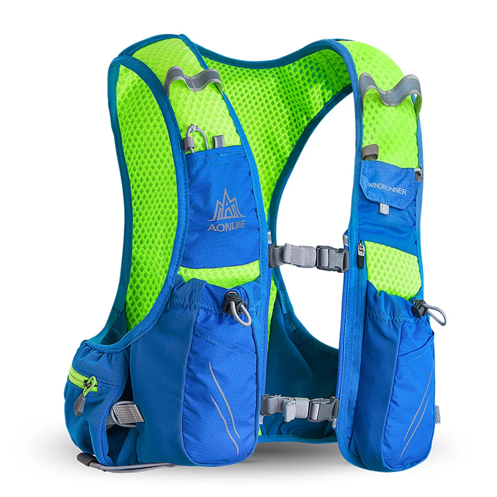 AONIJIE 10L Running hidratación chaleco hombres de mochila mujer bicicleta deporte al aire libre bolsas rastro maratón correr ciclismo mochila de senderismo - 6