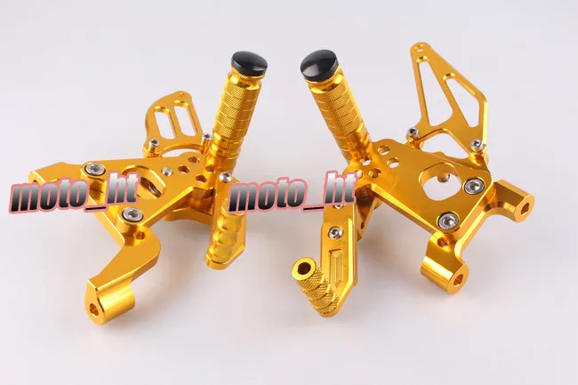 GZYF ЧПУ Регулируемая мотоцикл Rearset сзади установить подножки ног колышек для Ducati