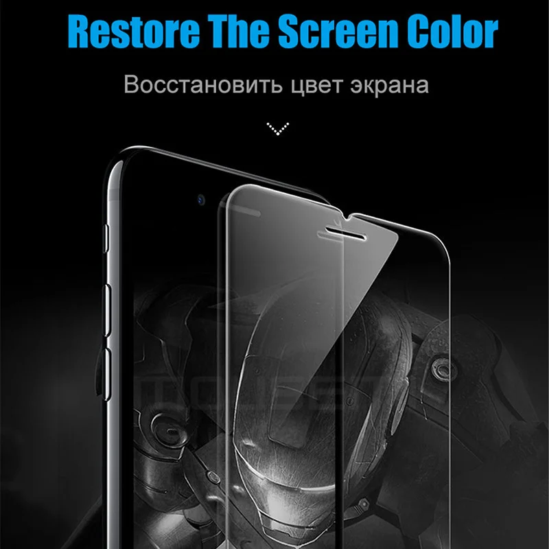 Защитное стекло CAPAME для iPhone 5S 6X7 8 Plus защитная пленка экрана закаленное на X 7|tempered