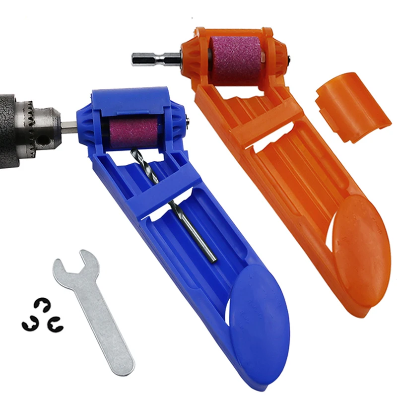 

1set Portable Drill Bit Sharpener Corundum Grinder Tools for Drill Sharpener Power Tool Grinding Wheel Drill Tools Dropship