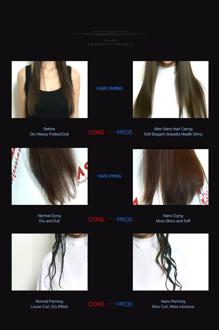 Máquina de Cuidados com o Cabelo Tintura de Cabelo Vapor de Pele Cuidados com a Pele Máquina de Umidade Recém Nano Couro Cabeludo Térmica 2020 8 High Quality machine machine