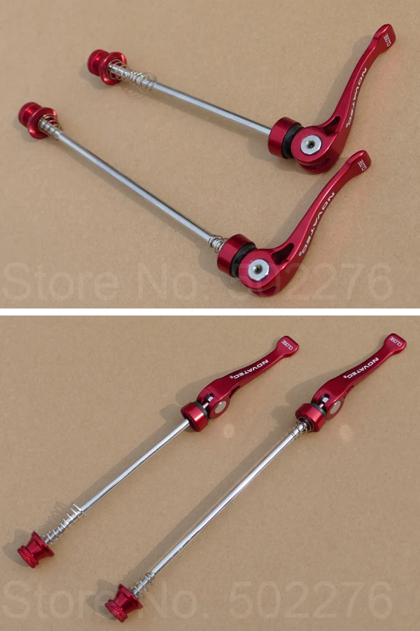 Road Bike Skewer Bicycle Quick Release QR Front & Rear Redin Skewers