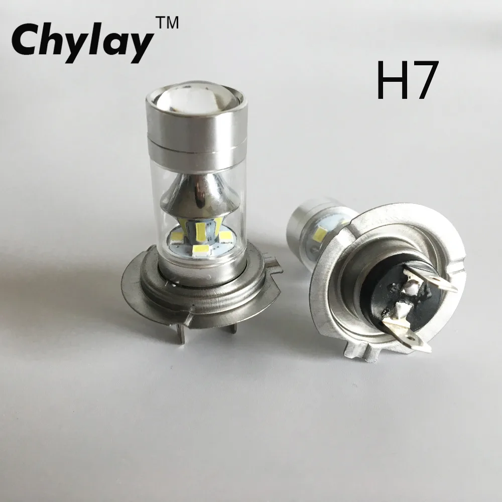 Plug & Play 60 Вт H7 светодиодные лампы для авто Автомобильные противотуманные фары H11 H8