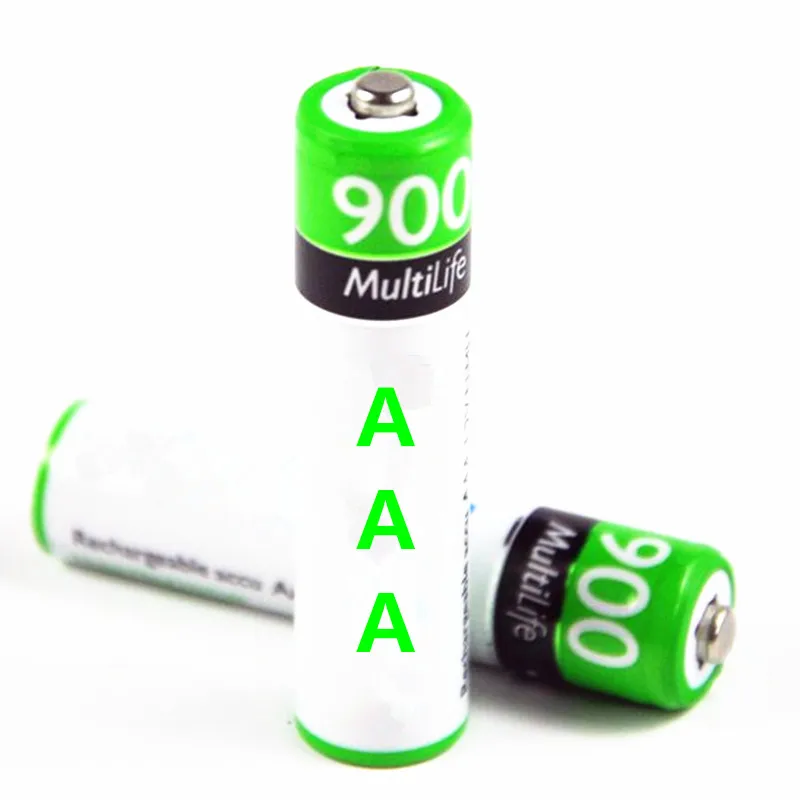 

2PCS Original 1.2v NIMH AAA 3A 1000mah AAA Battery Rechargeable Battery ni-mh batteries battery rechargeab