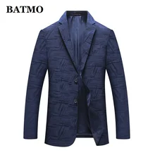 Batmo Новое поступление весна Высокое качество принт Повседневный блейзер для мужчин, мужские костюмы пиджаки, повседневные куртки для мужчин плюс-Размер M-3XL 6666