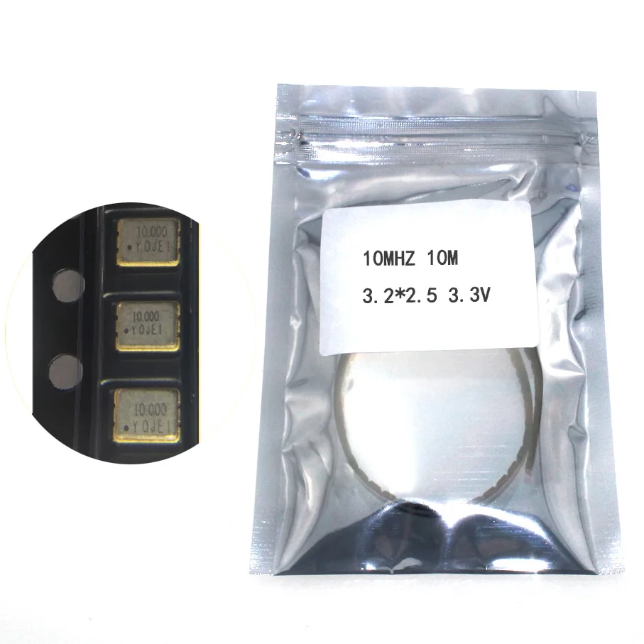 

10pcs SMD 3225 active crystal oscillator OSC 10MHZ 10M 3.2*2.5 3.3V 25PPM