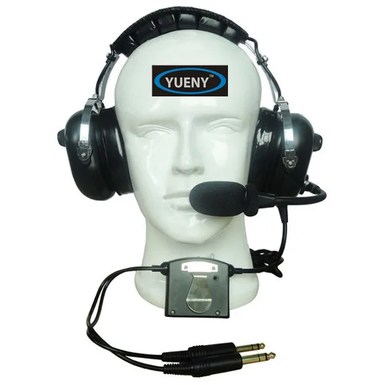 Active Noise Cancelling Headphones ANR Pilot Aviation Headset Noise