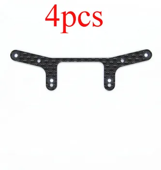 

4PCS MS Middle Wing Front Chassis Extension Bracket Changed Reinforcing Plate for RC Tamiya Mini 4WD Racing Car Model DIY Acc
