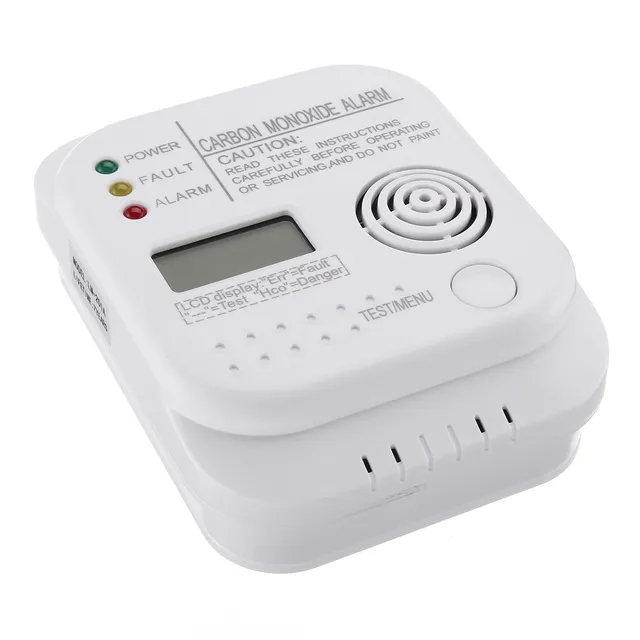 NEW CO Carbon Monoxide Alarm Detector LCD Digital Home Security Indepedent Sensor Safety