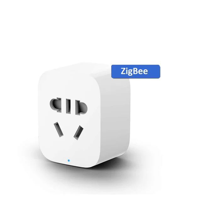 Xiaomi mi jia ZigBee умная розетка WiFi приложение Беспроводное управление Переключатели Таймер штекер для Android IOS работа с mi home APP - Цвет: Standard