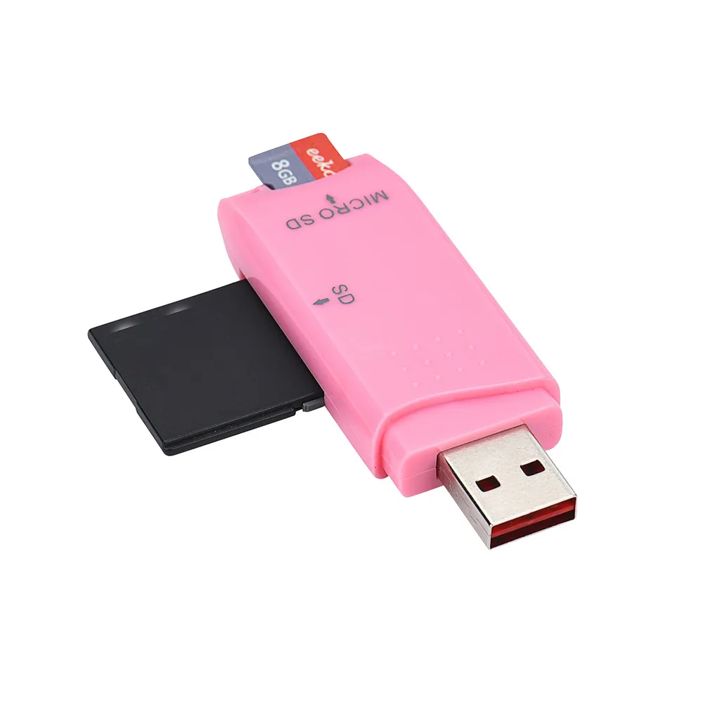 MINI USB 2,0 Micro SD/SDXC TF Card Reader адаптер оптовая продажа USB 2,0 Версия спецификации Поддержка USB 1,1 A30