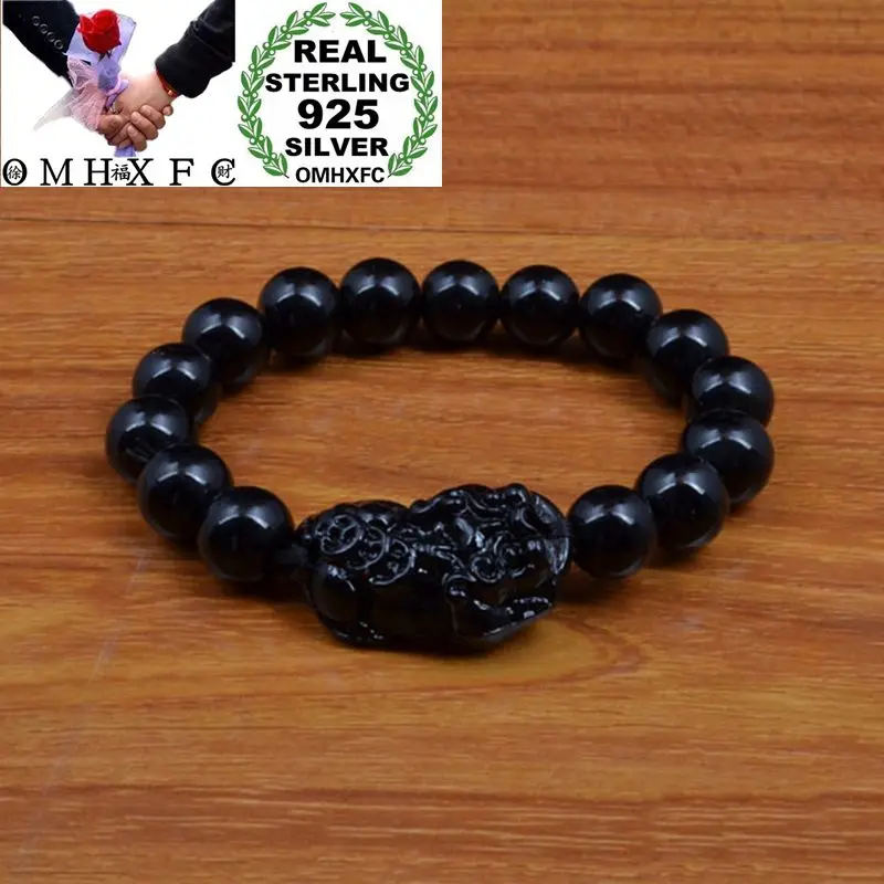 OMHXFC Wholesale European Fashion Woman Man Unisex Party Birthday Wedding Gift Vintage Lucky PIXIU Beads Bracelets BE281 | Украшения и