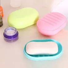 Новая модная мыльница душевая пластина для пешего туризма для ванной дома контейнер держатель для путешествий блюдо карамельный цвет