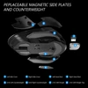 Delux M627 DIY Side Wings wireless Gaming Mouse 16000 DPI 8 Buttons RGB Optical Left and Right hand Mice For PC Game User ► Photo 3/6