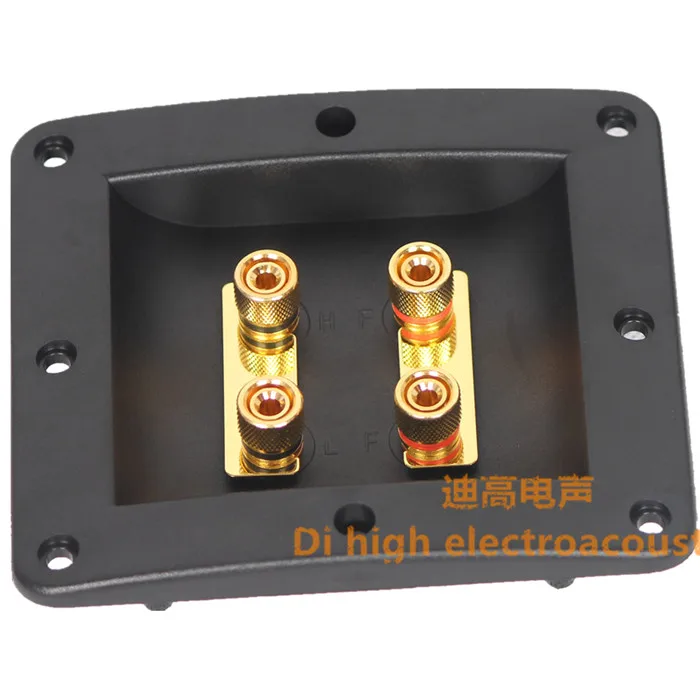 Hifi audio speaker terminal box connecting piece 500 ternminal abs