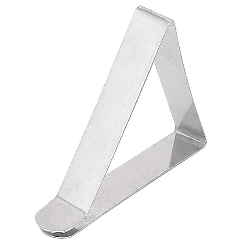 4pcs/set stainless steel tablecloth clip Useful Stainless Steel Table Cloth Clips Holder Cloth Clamps Party Picnic