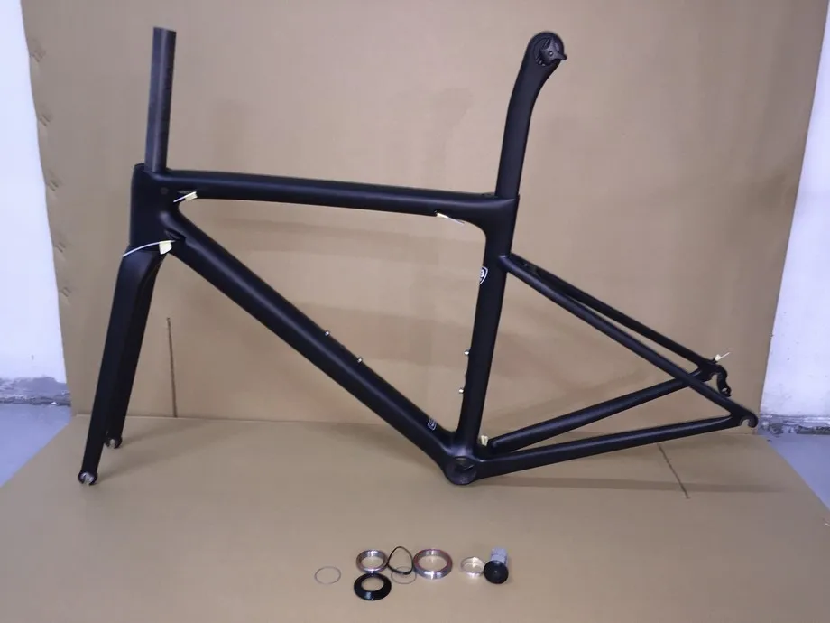 Best CARROWTER super ultra light 790g carbon road bike frame bicycle frames carbon fiber cheap framework handwork full carbon bikes 2