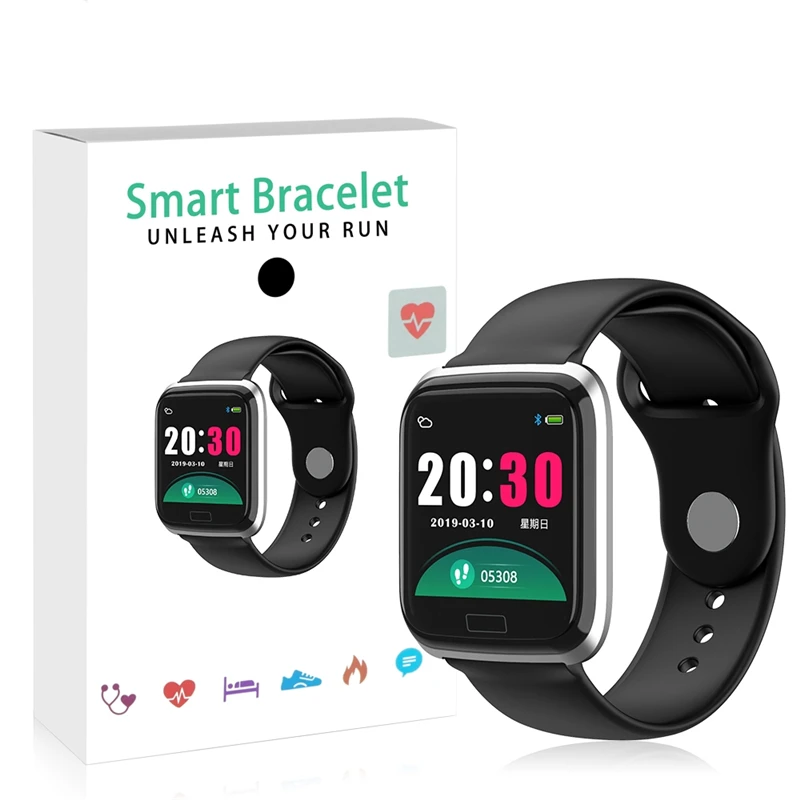 

Smart Watch Bracelet Bluetooth Smartwatch 1.3 Inch Sport Waterproof Fitness Activity Tracker With Heart Rate Blood Pressure
