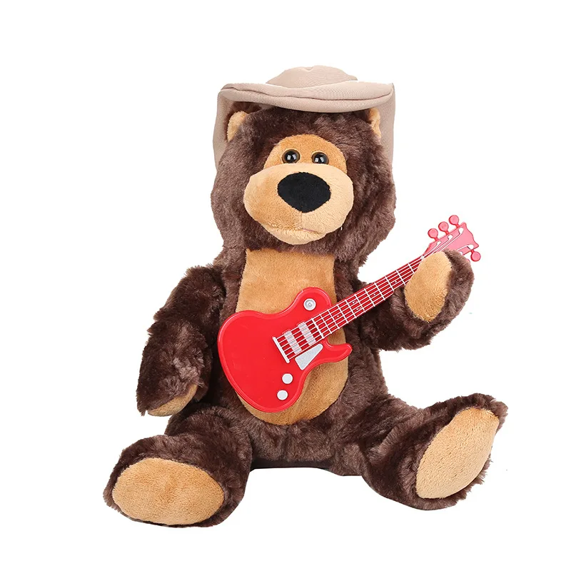 

New Arrival Russian Educational Toys Music sing bear Dolls Russian Language Cartoon Action Figure Kids Birthday Christmas Gifts