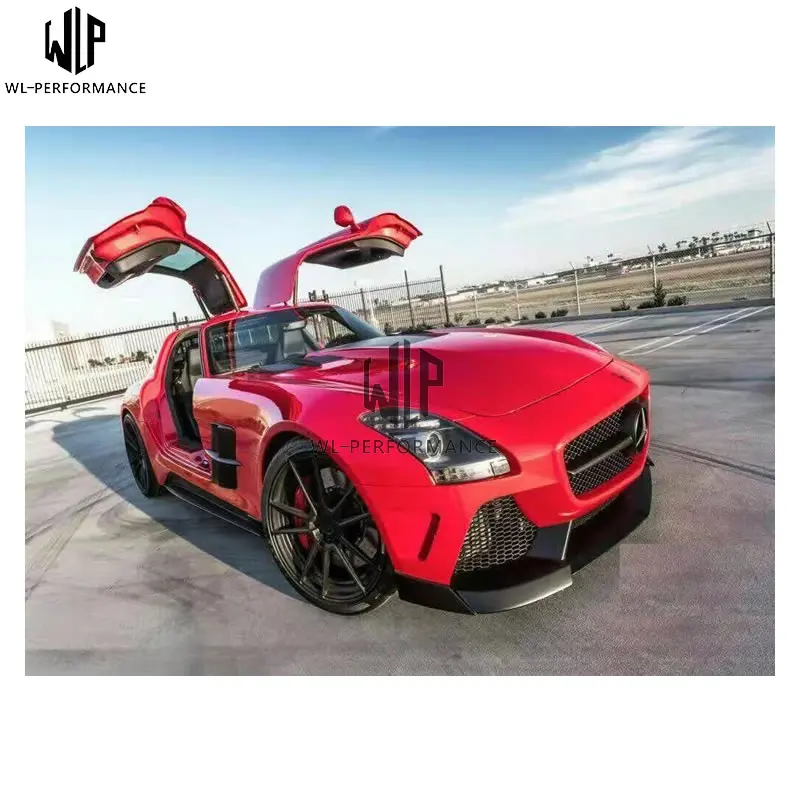 奔驰SLS AMG R197 Black MISHA 宽体大包围套件 1
