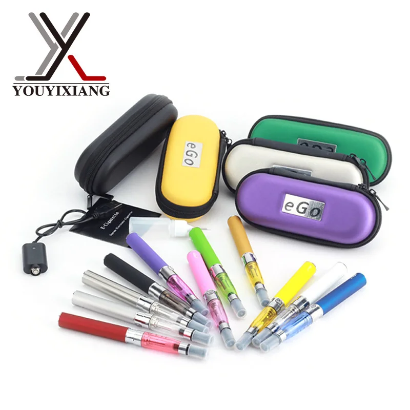 Electronic Cigarette eGo e Cigarette Vape CE4 EGO Kits 1.6ml Atomizer 650mah 900mah 1100mah Battery elektronik sigara eGo CE4 02