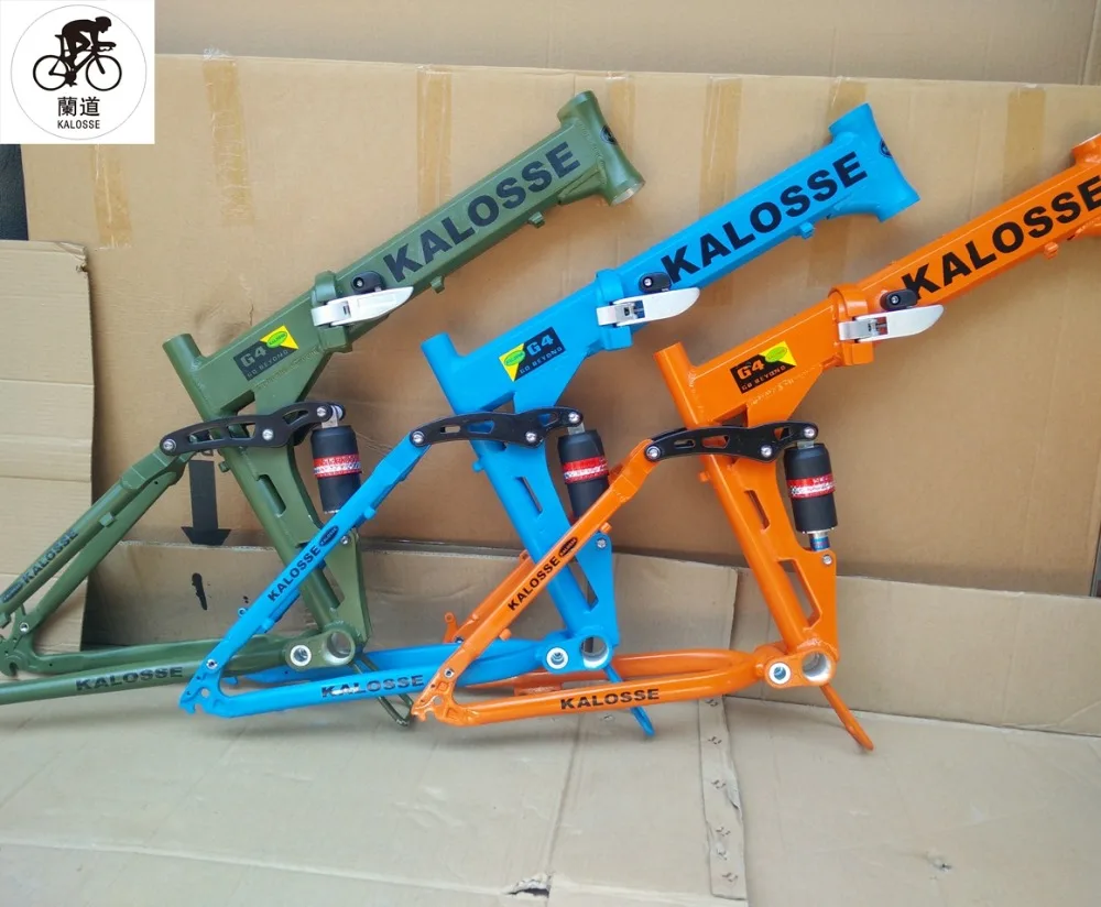 Kalosse  aluminum alloy bicycle frame   26*17inch folding  Bicycle frame  bike frame mountain bike frame