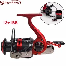 Sougayilang 14BB Ball Bearings Spinning Fishing Reels Saltwater Sea Fishing Reel Speed Full Metal Body Fishing Coil Reel Wheel