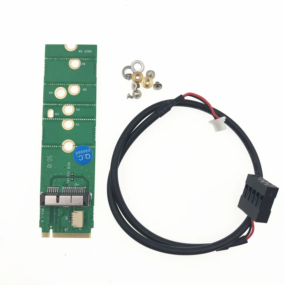  Broadcom BCM94360CS2 WiFi Karte zu NGFF M.2 SCHLÜSSEL M PCI-E SSD karte slot für mac os