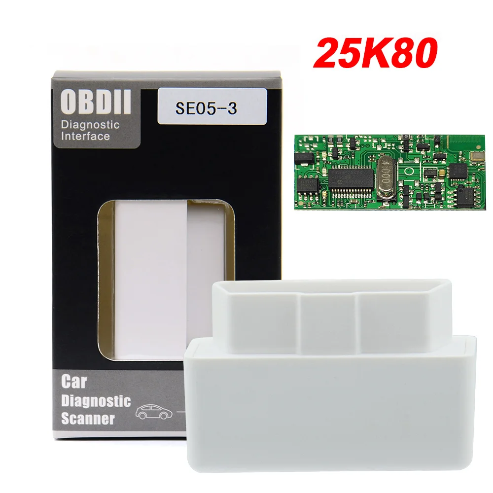 25K80 Мини elm327 Bluetooth OBD2 V1.5 Elm 327 V 1,5 Android автомобильный адаптер сканер OBD 2 Elm-327 OBDII автоматический диагностический инструмент сканер - Цвет: Зеленый