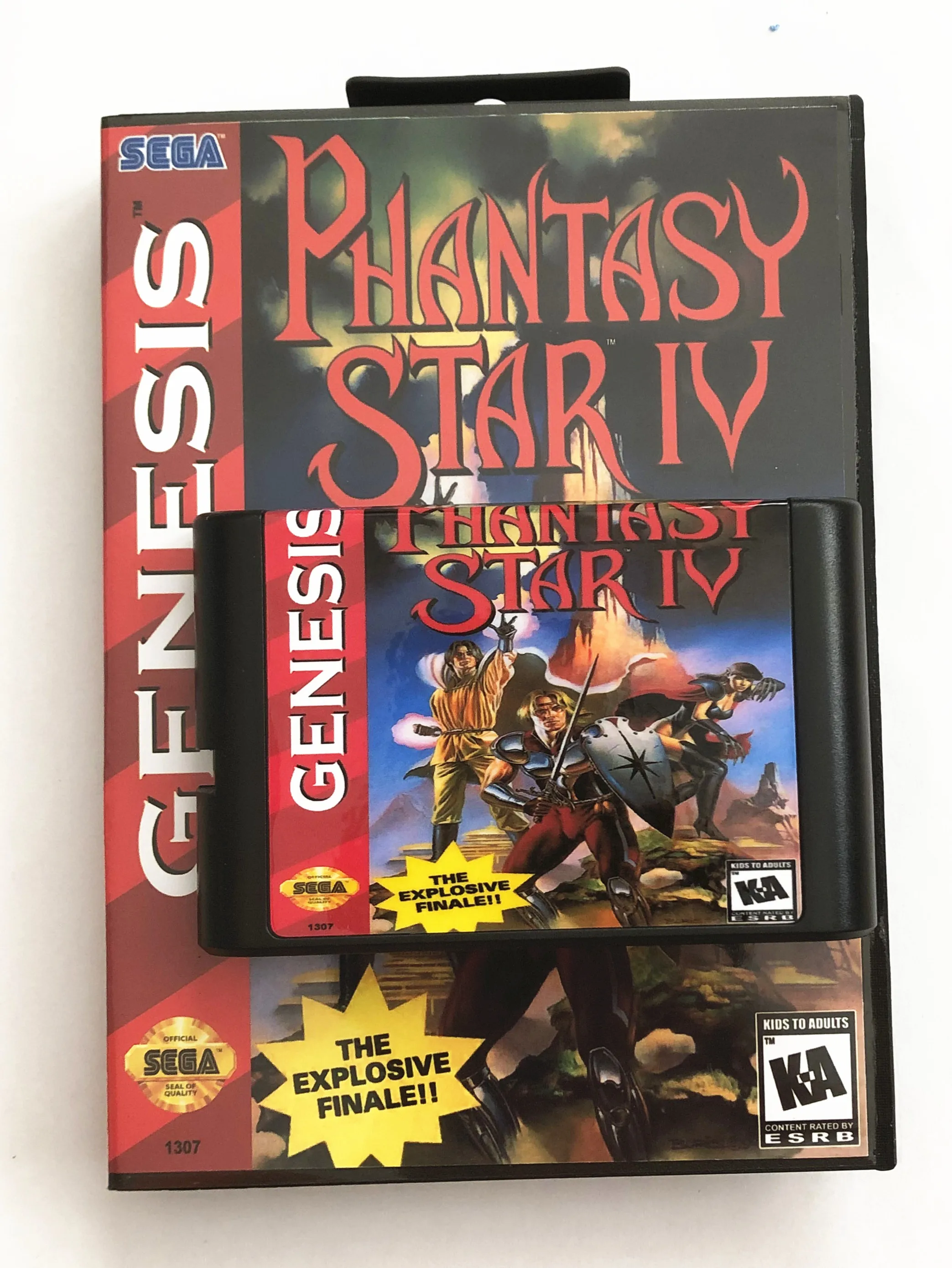 Сохраните файл! 16 бит игровая карта Phantasy Star 4 для Sega Mega Drive Genesis|Картриджи| |