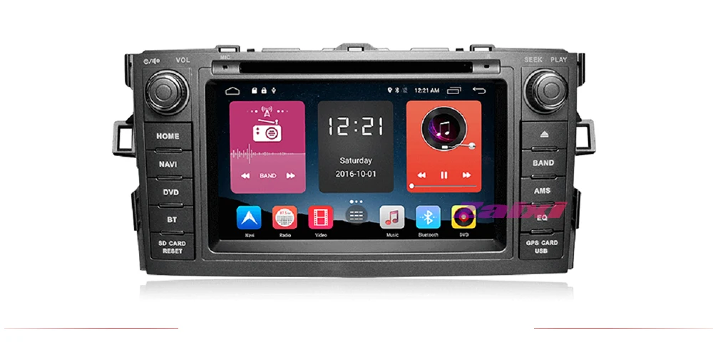 Excellent ZaiXi Android Car Multimedia player 2 Din WIFI GPS Navigation Autoradio For Toyota Auris E150 Blade 2006~2012 GPS Radio FM Maps 1