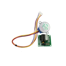 Motor de passo eletrônico inteligente, 28byj-48 5v 4 fase dc engrenagem placa de driver para arduino kit diy