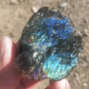 

Natural Reiki Stones Healing Crystals Natural Stone Carving Labradorite Plate Rough for Christmas home decoration