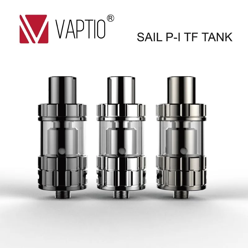 

Original Vaptio PT1 tank 2.0ml Capacity Rebuildable Atomizer Resistance 0.25 ohm fitted 510 thread mod