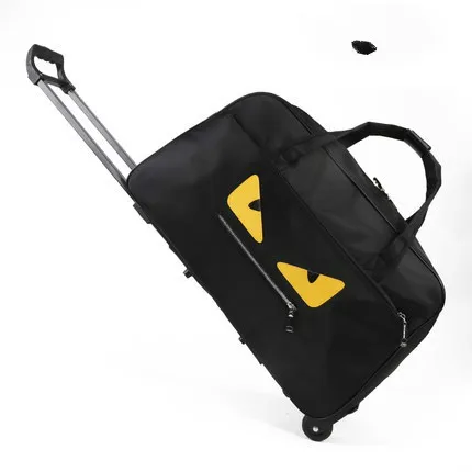

20 Inch Monster Luggage Suitcase Bag Women Nylon Travel Duffle Waterproof Women Luggage Trolley Travel Bags