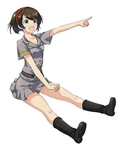 

1/24 Resin kits Gril Figures 1pc (no cannon)