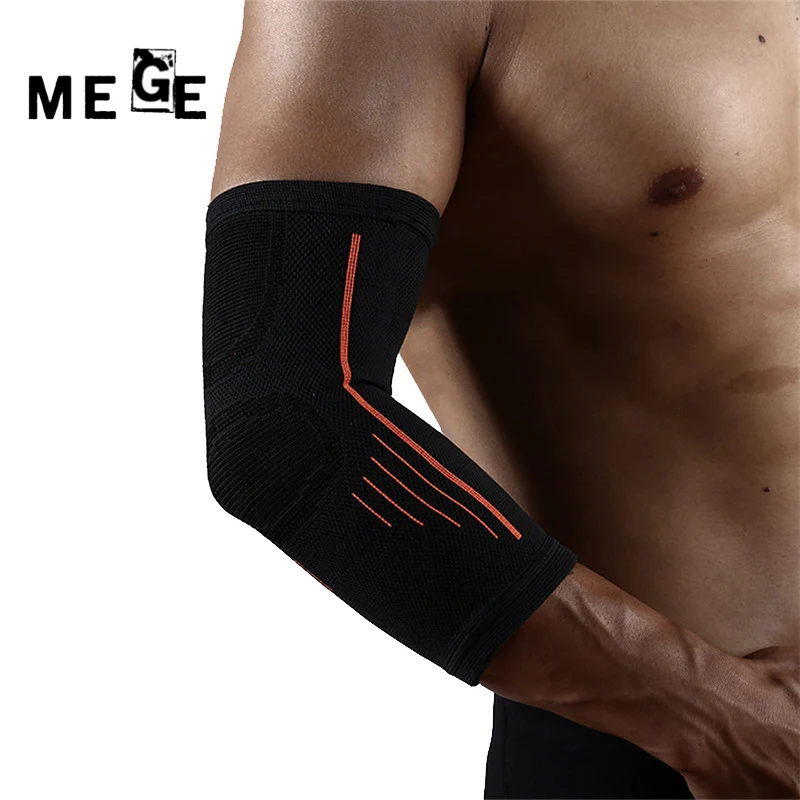 MEGE 1pcs Elastic Breathable Sports Arm Warmer, Gym Basketball