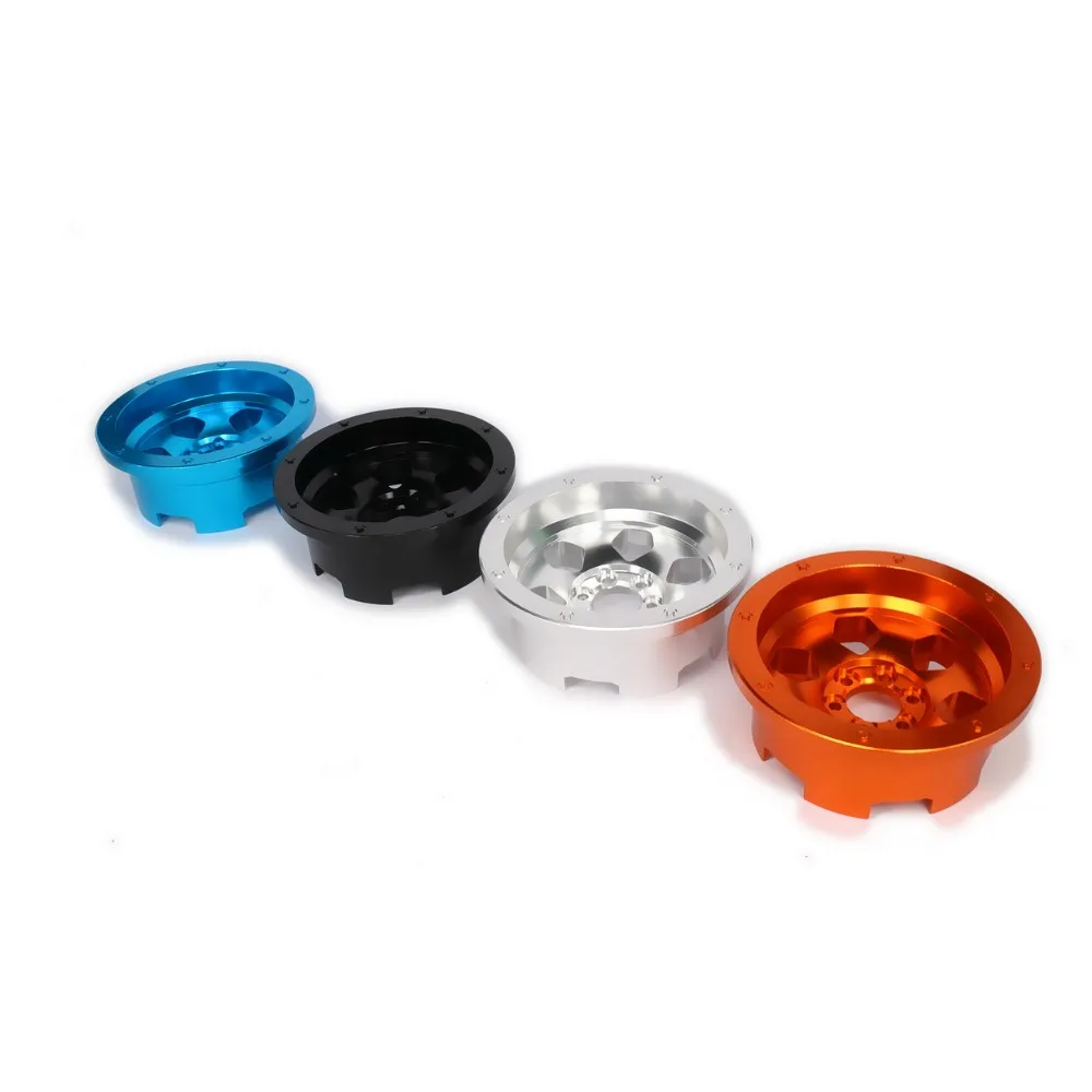 

Aluminum 6 Spoke 2.2 Beadlock Wheel Rim For 1/10 Axial Yeti Rock Racer AX90026 Buggy Crawler Upgraded Hop-Up Parts