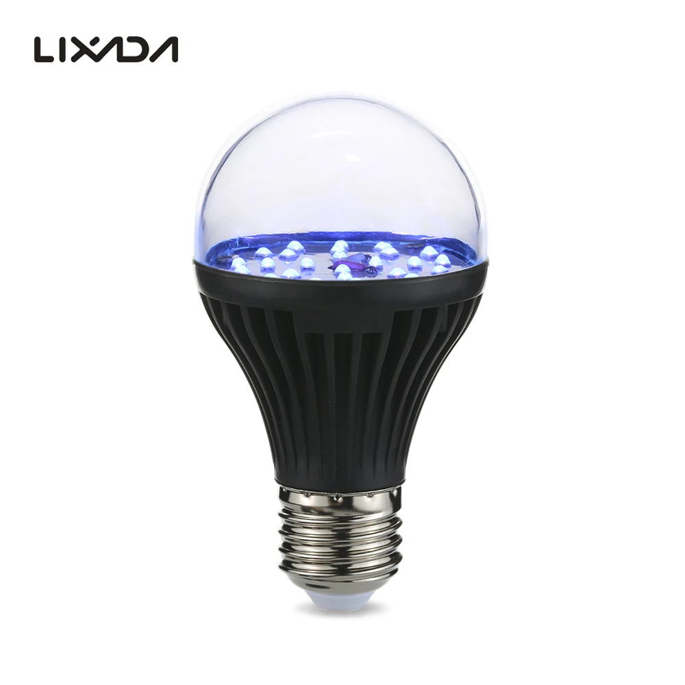7W 25 LED 365nm UV Light Bulb Ultraviolet Blacklight with E27 Lamp Base