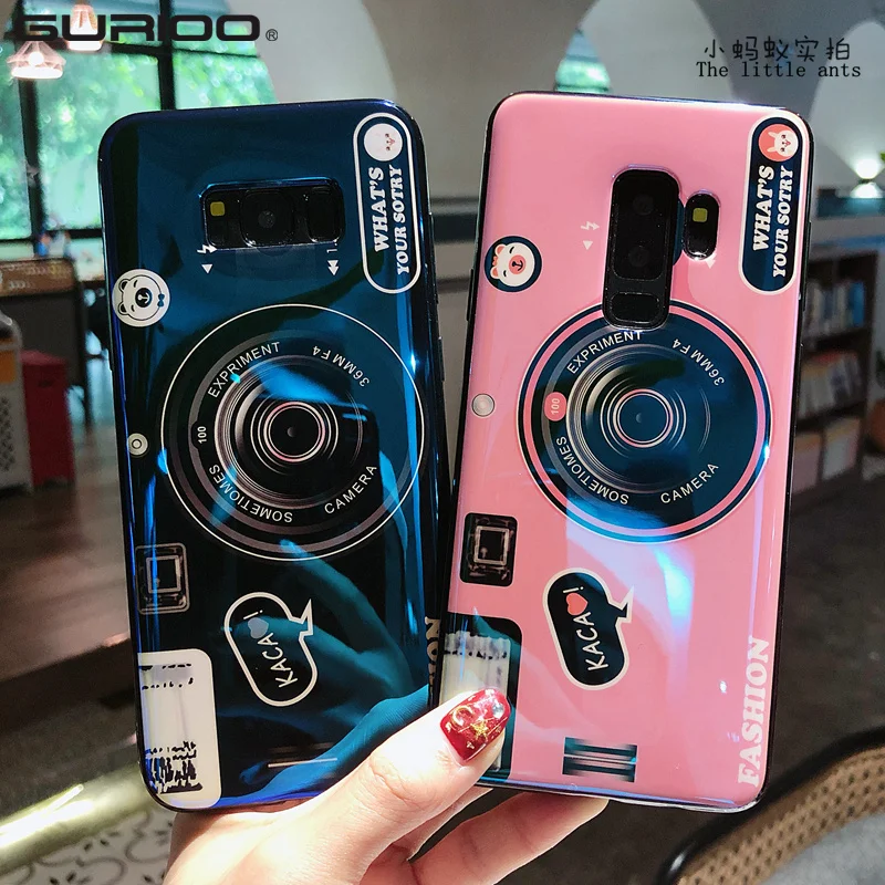 

Camera Holder Stand Cute Soft Case Cover for samsung J2 J3 J4 J5 J6 J7 On5 On7 Pro Plus Prime 2016 2017 2018 G530 J730 J330 Capa