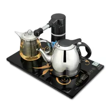 Автоматический насосный чайник 304 из нержавеющей стали термоэлектрический